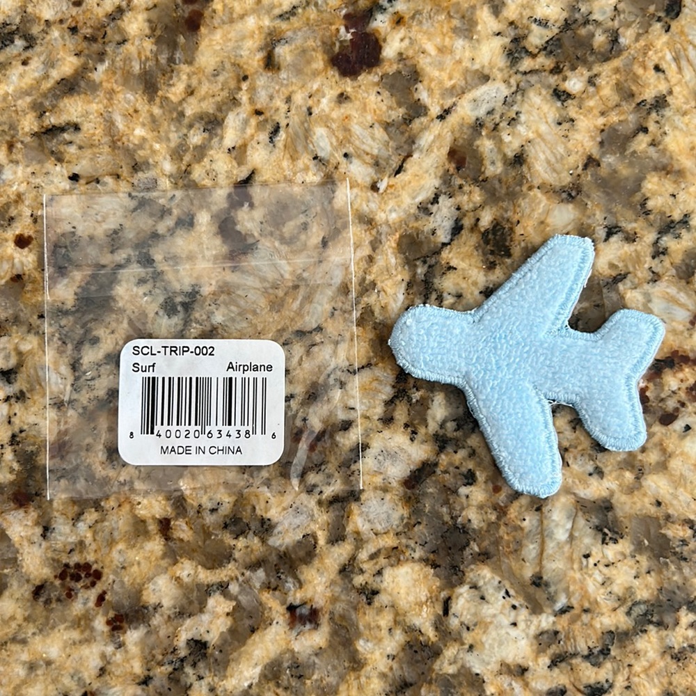 NWT Stoney Clover Lane Airplane Patch